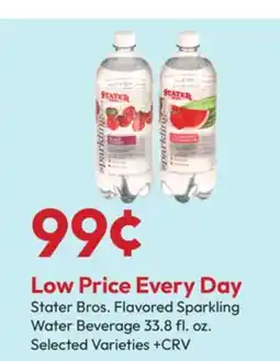 Stater Bros Stater Bros. Flavored Sparkling Water Beverage offer