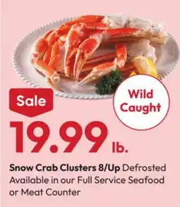 Stater Bros Snow Crab Clusters offer