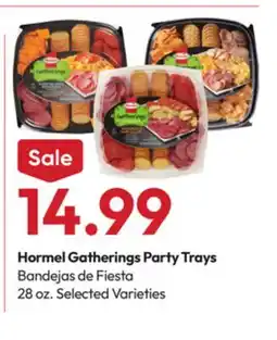 Stater Bros Hormel Gatherings Party Trays offer