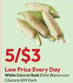 Stater Bros White Corn in Husk offer