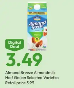 Stater Bros Almond Breeze Almondmilk offer