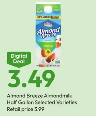 Stater Bros Almond Breeze Almondmilk offer
