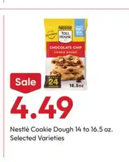 Stater Bros Nestlé Cookie Dough offer