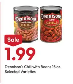 Stater Bros Dennison's Chili with Beans offer