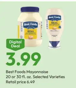 Stater Bros Best Foods Mayonnaise offer