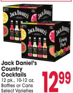 Jewel-Osco Jack Daniel's Country Cocktails offer