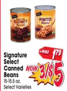 Jewel-Osco Signature Select Canned Beans offer