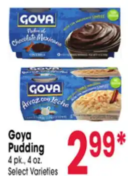Jewel-Osco Goya Pudding offer