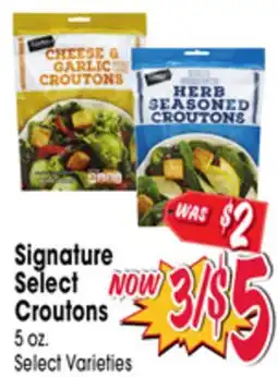 Jewel-Osco Signature Select Croutons offer