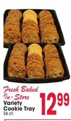 Jewel-Osco Variety Cookie Tray offer