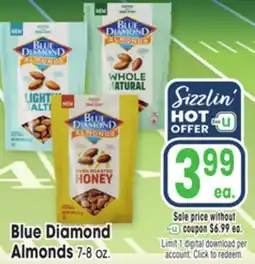 Jewel-Osco Blue Diamond Almonds offer