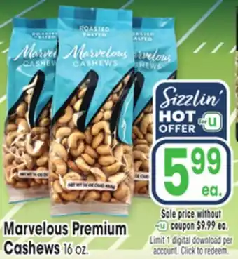 Jewel-Osco Marvelous Premium Cashews offer