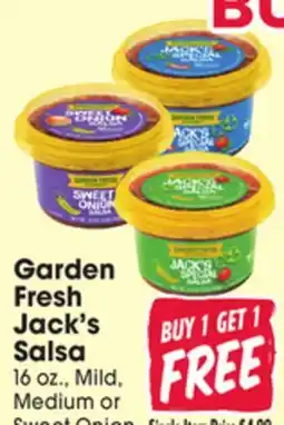 Jewel-Osco Garden Fresh Jack's Salsa offer