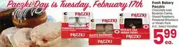 Jewel-Osco Fresh Bakery Paczkis offer
