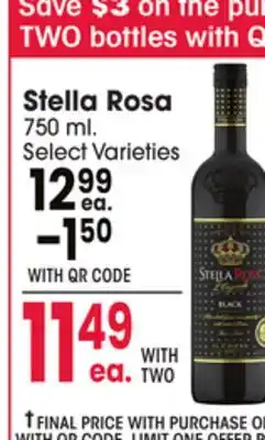 Jewel-Osco Stella Rosa offer