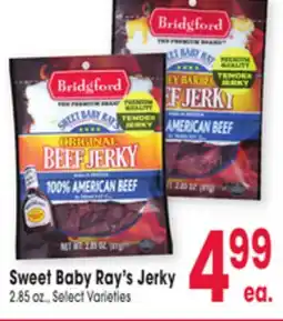 Jewel-Osco Sweet Baby Ray's Jerky offer