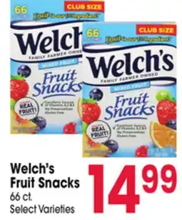Jewel-Osco Welch's Fruit Snacks offer