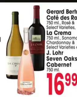 Jewel-Osco Gerard Bertrand Coté des Roses offer