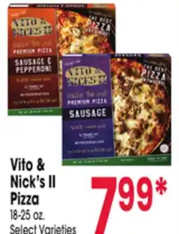 Jewel-Osco Vito & Nick's II Pizza offer