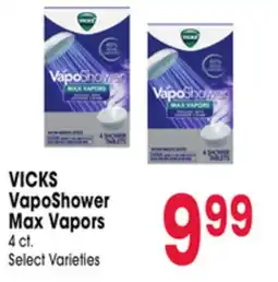 Jewel-Osco VICKS VapoShower Max Vapors offer