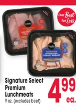 Jewel-Osco Signature Select Premium Lunchmeats offer