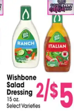 Jewel-Osco Wishbone Salad Dressing offer