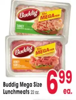 Jewel-Osco Buddig Mega Size Lunchmeats offer