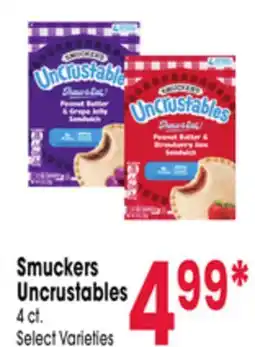 Jewel-Osco Smuckers Uncrustables offer