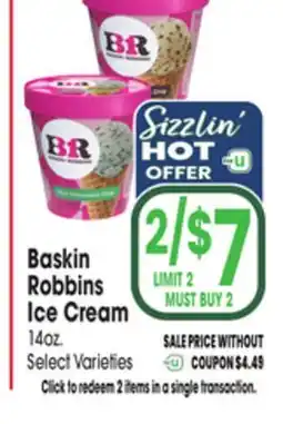 Jewel-Osco Baskin Robbins Ice Cream offer