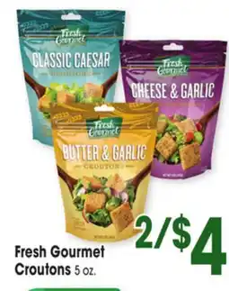 Jewel-Osco Fresh Gourmet Croutons offer