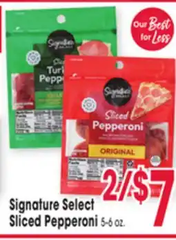 Jewel-Osco Signature Select Sliced Pepperoni offer