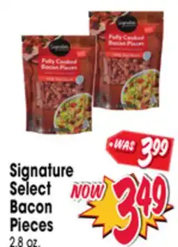 Jewel-Osco Signature Select Bacon Pieces offer