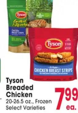 Jewel-Osco Tyson Breaded Chicken offer