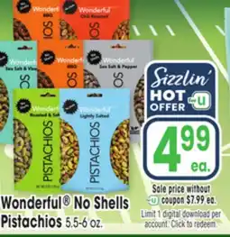 Jewel-Osco Wonderful No Shells Pistachios offer