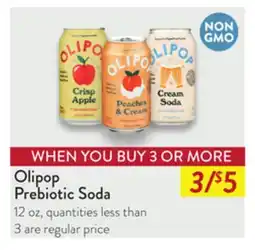 Fresh Thyme Olipop Prebiotic Soda offer