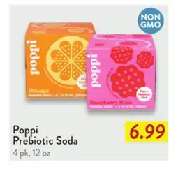Fresh Thyme Poppi Prebiotic Soda offer