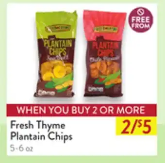 Fresh Thyme Fresh Thyme Plantain Chips offer