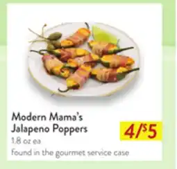 Fresh Thyme Modern Mama's Jalapeno Poppers offer