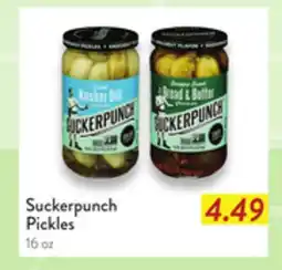 Fresh Thyme Suckerpunch Pickles offer