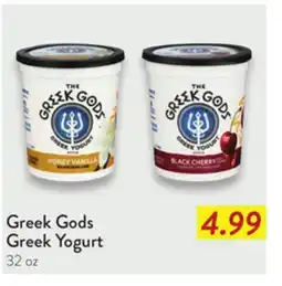 Fresh Thyme Greek Gods Greek Yogurt offer
