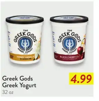 Fresh Thyme Greek Gods Greek Yogurt offer
