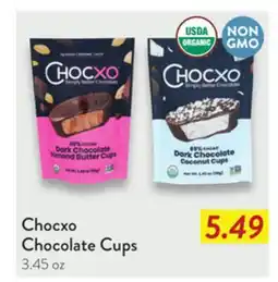 Fresh Thyme Chocxo Chocolate Cups offer