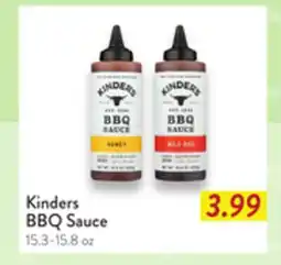 Fresh Thyme Kinders BBQ Sauce offer