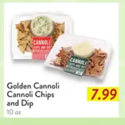 Fresh Thyme Golden Cannoli Chips and Dip offer