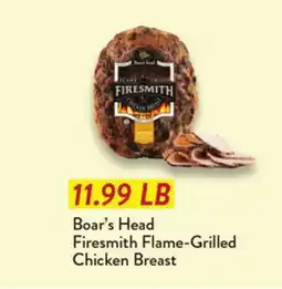 Fresh Thyme Boar's Head Firesmith Flame-Grilled Chicken Breast offer