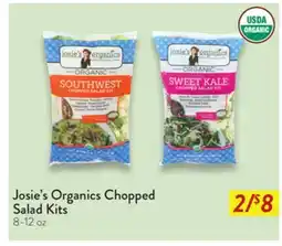 Fresh Thyme Josie's Organics Chopped Salad Kits offer