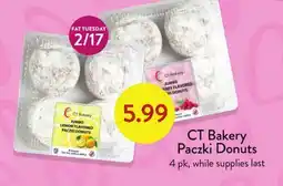 Fresh Thyme CT Bakery Paczki Donuts offer
