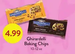 Fresh Thyme Ghirardelli Baking Chips offer