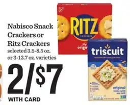 Mariano's Nabisco Snack Crackers or Ritz Crackers offer