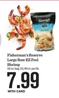 Mariano's Fisherman's Reserve Large Raw EZ Peel Shrimp offer